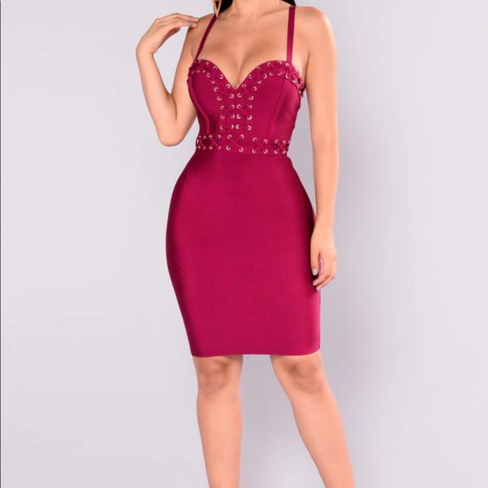 Plus Size Bandage Dress